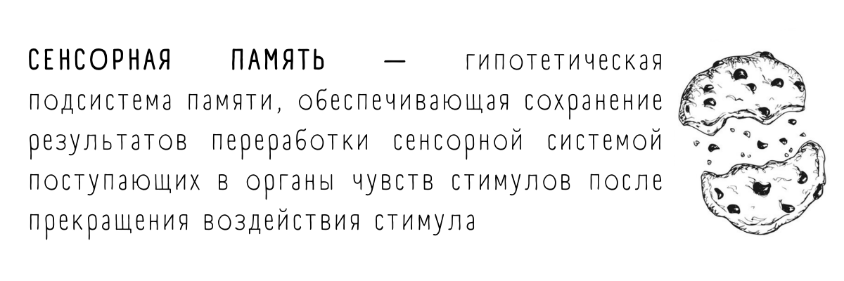 определение сенсорной памяти