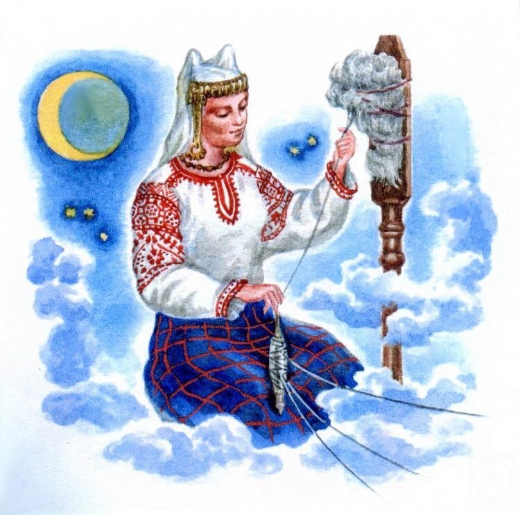 Макошь славянская богиня картинки