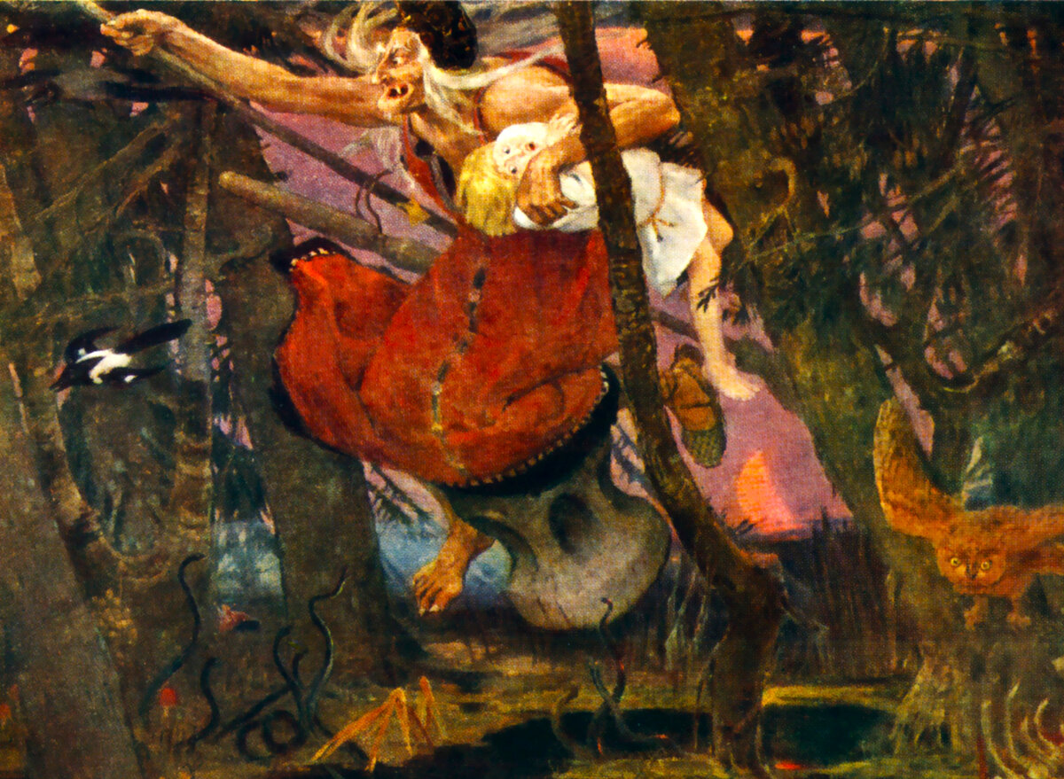 «Баба-яга» картина Виктора Васнецова