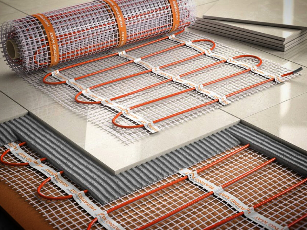 Можно ли разрезать теплый пол в матах на несколько частей