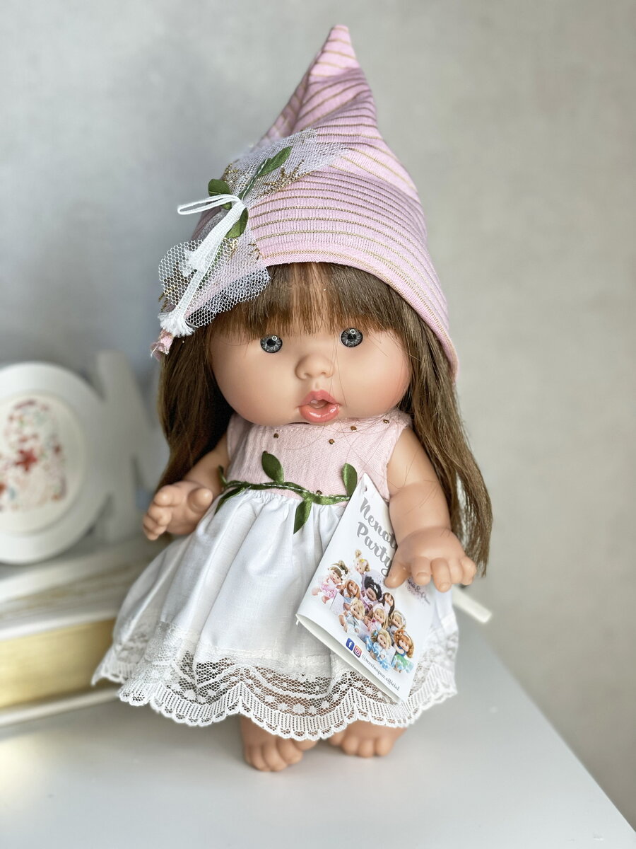 Пупс девочка в эльфийском наряде