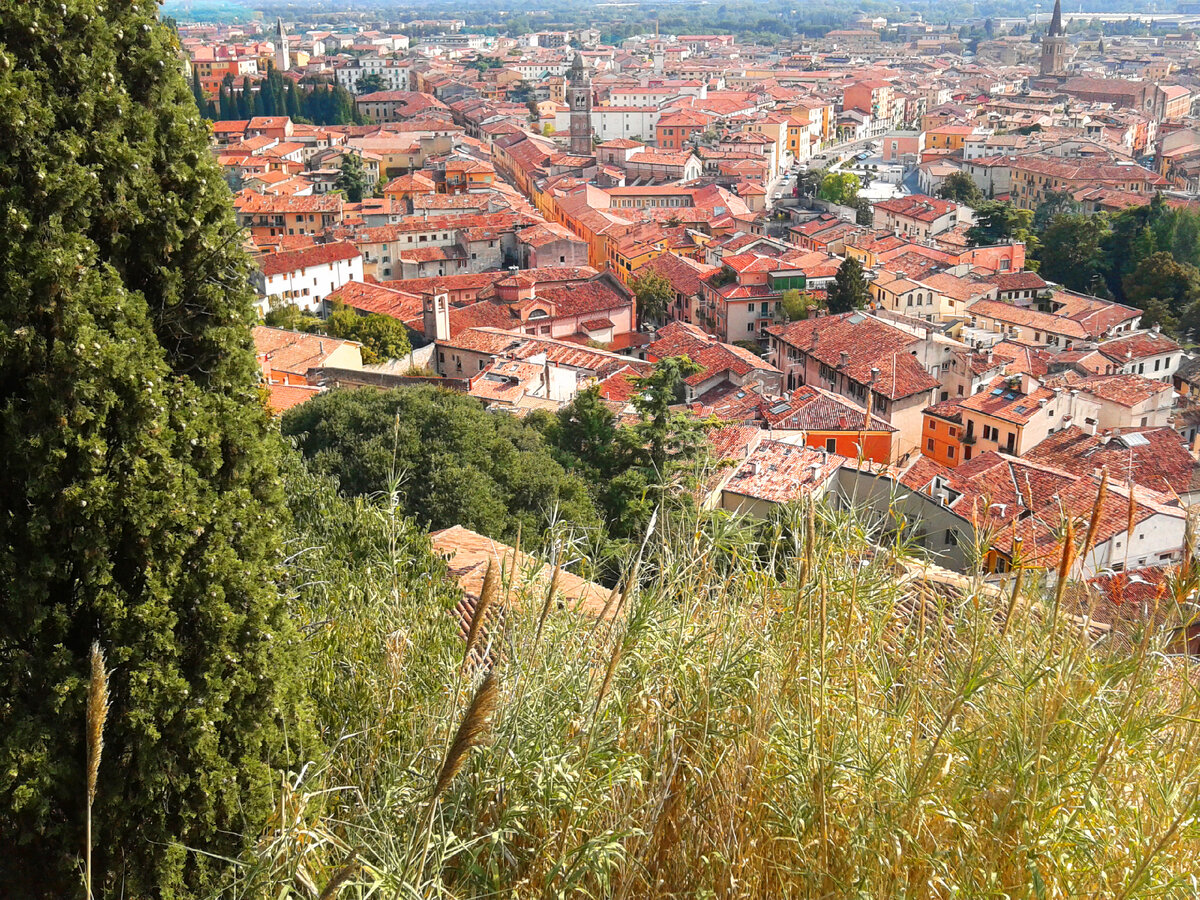 Город Верона, вид сверху. Фотограф: Владимирова Марина