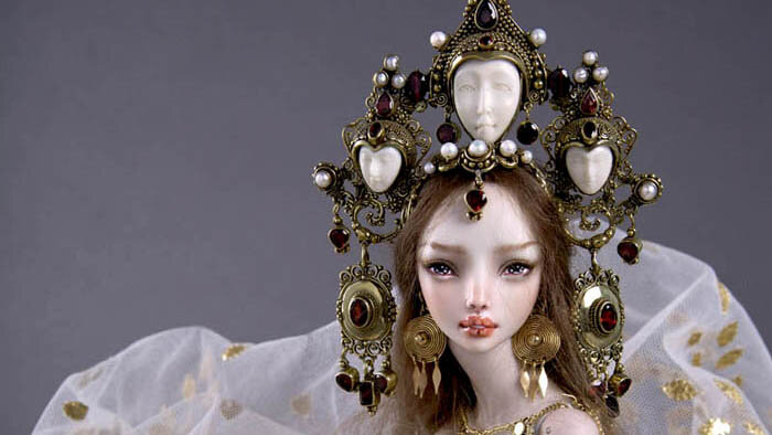 Авторские куклы Марины Бычковой (фото собраны на просторах интернета)