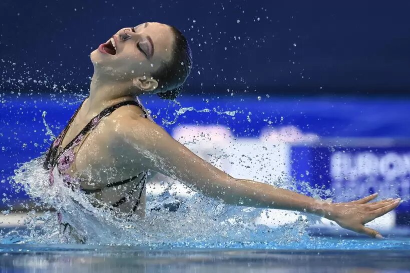 Синхронное плавание первый Чемпионат мира