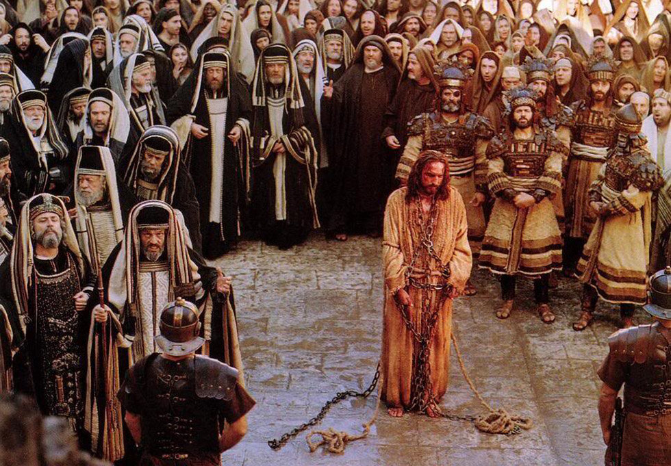 Первосвященники и Иисус Христос. Источник: https://elohov.ru/wp-content/uploads/2020/04/pervosvyashenniki_i_hristos.jpg