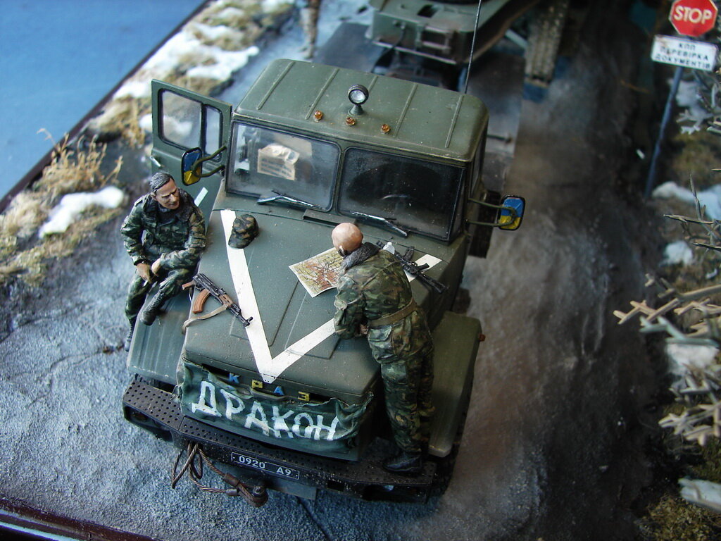 Не поверите, но это фото и диорама были созданы в мае 2015 года...  