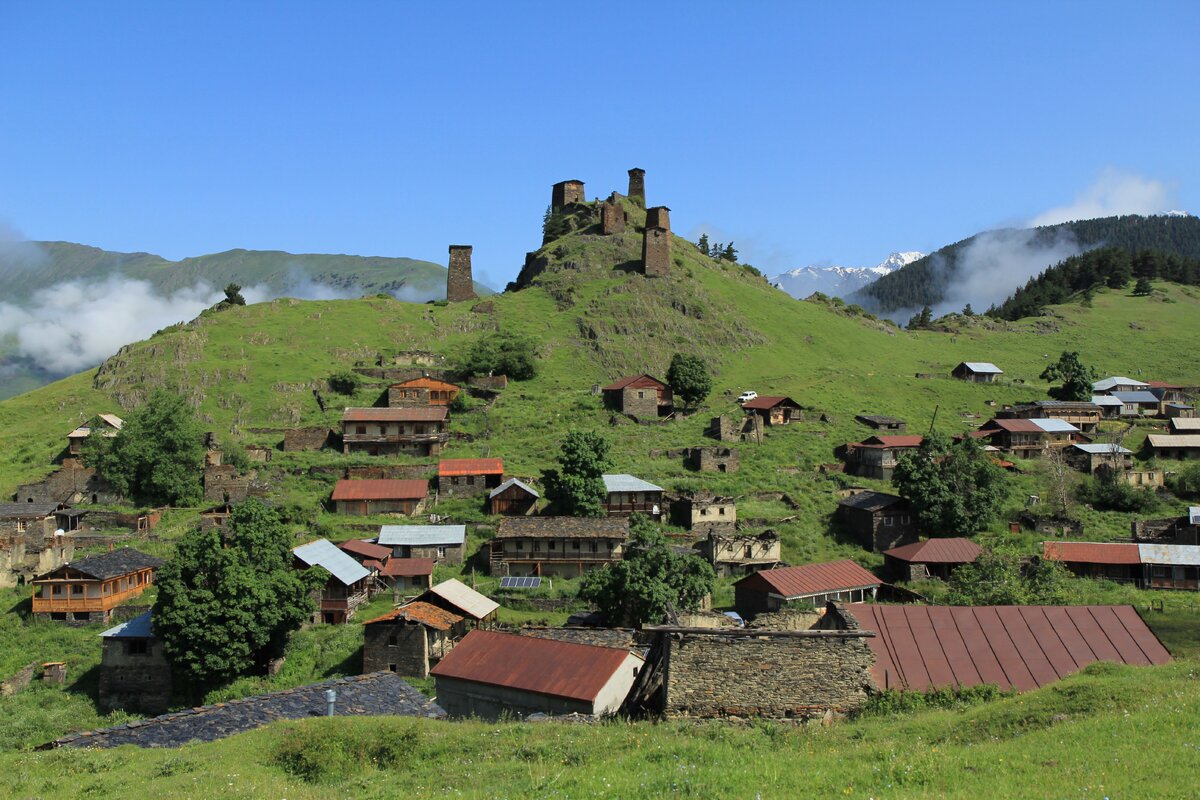 село гора фото