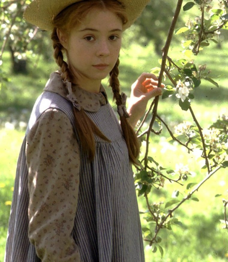 Аня из Зеленых Мезонинов. Фото взято из сети интернет.