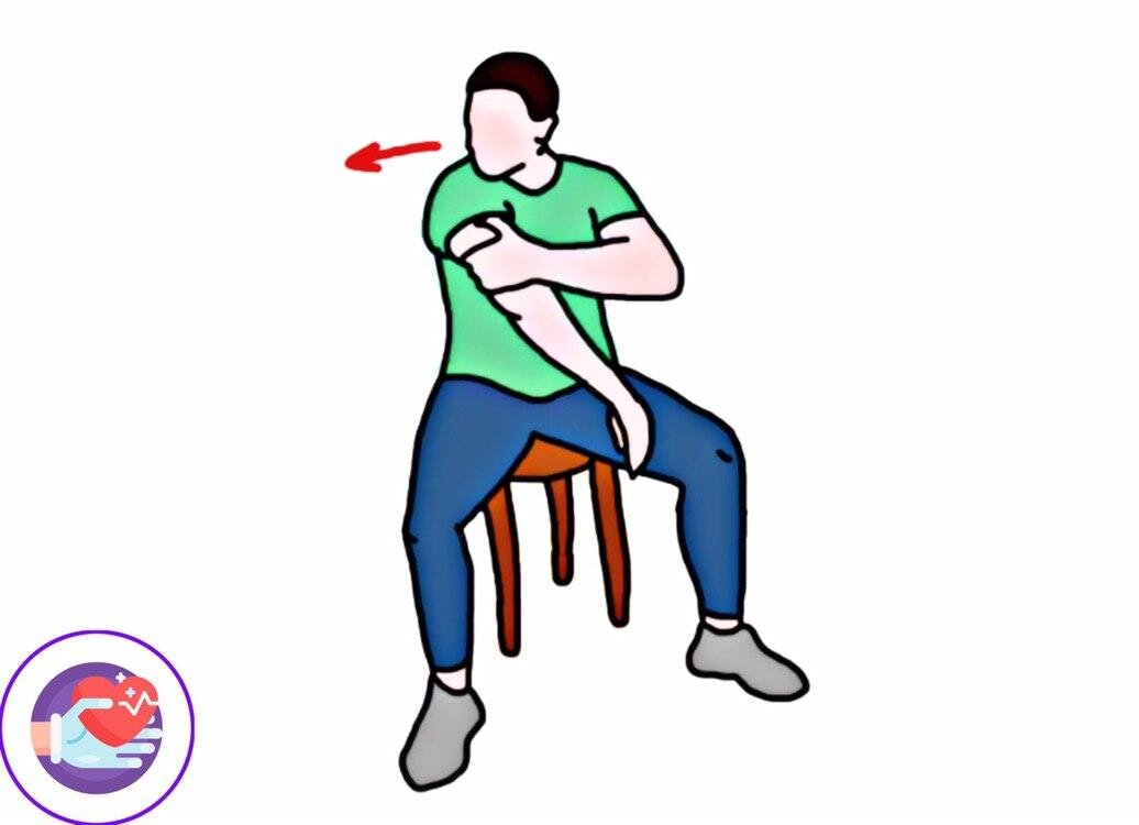 Далее повторяем с права на лево, и таким макаром 5-7 повторений.