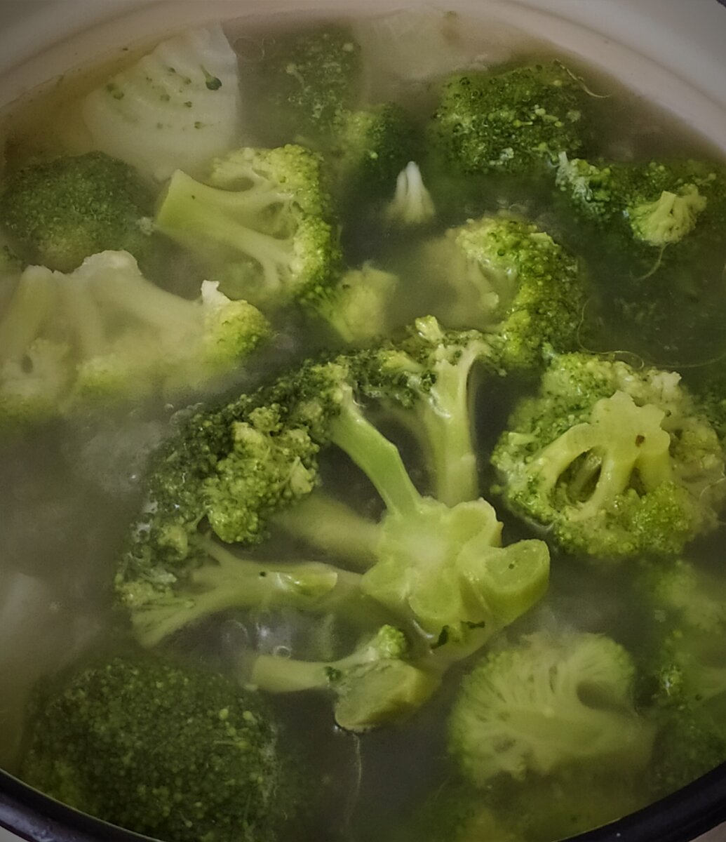 Овощи в бульоне