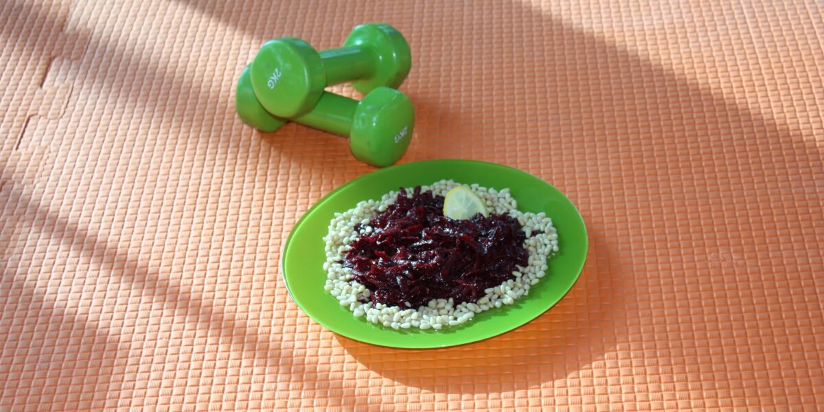 Здоровое питание и регулярные занятия залог хорошего здоровья!