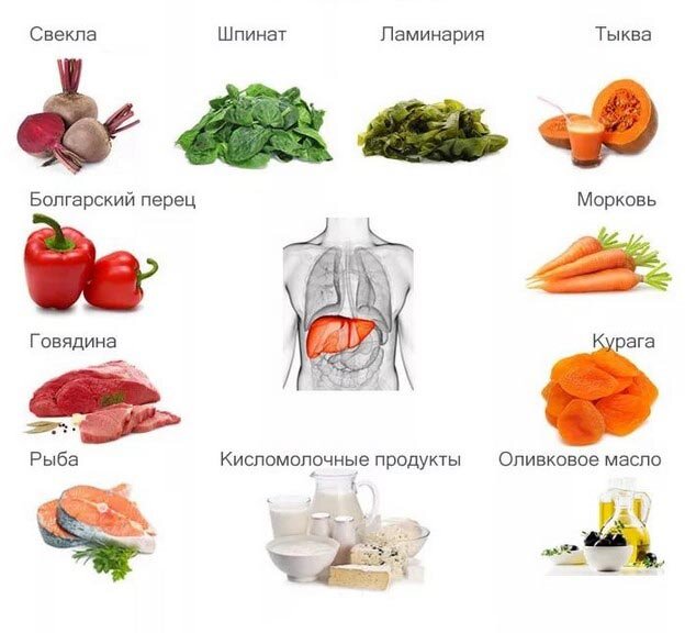 Полезные продукты питания для человека