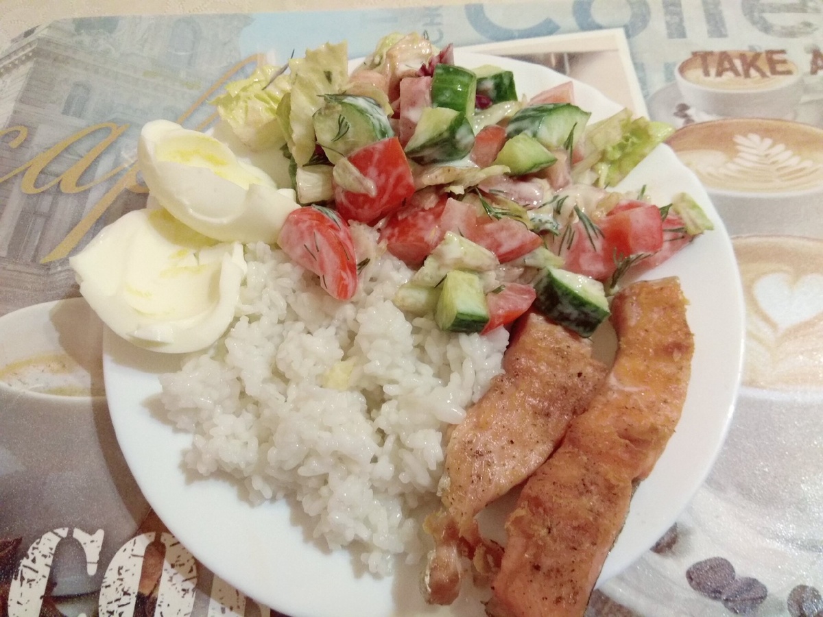 Фото автора. Полноценный обед