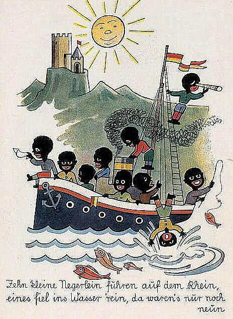 Десять негритят. Источник Pinterest