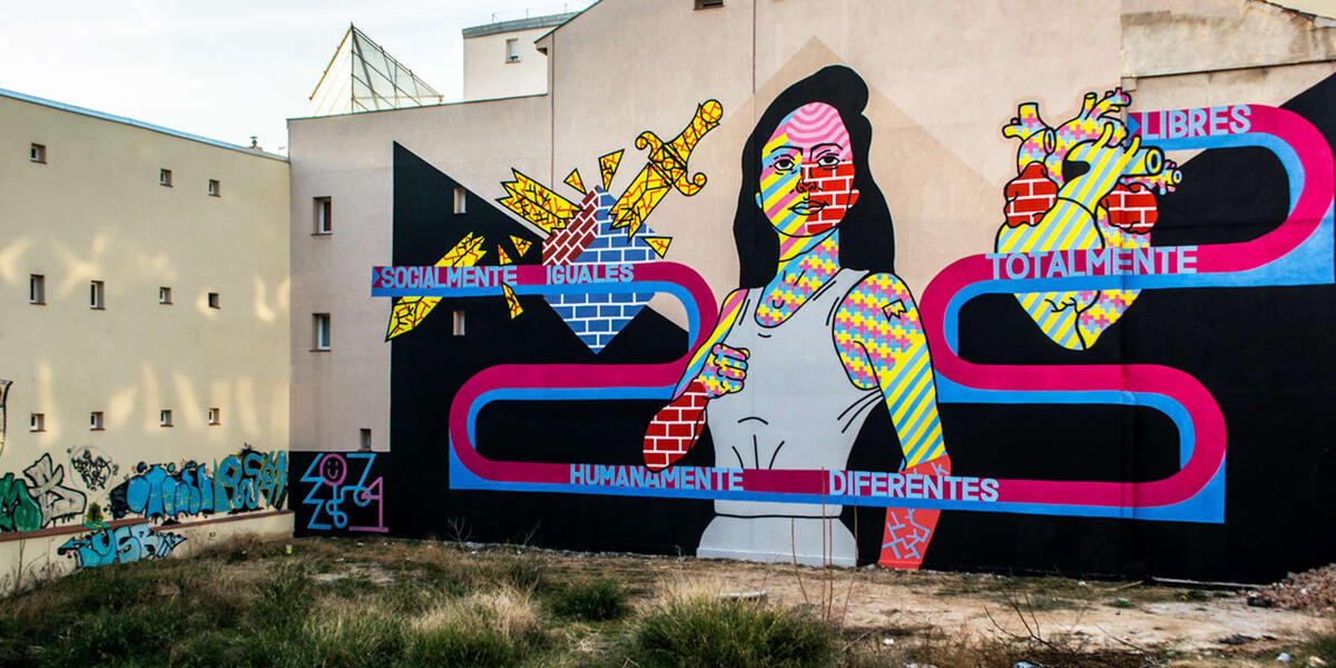 Мадридский стрит-арт