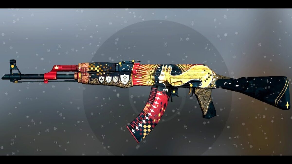 AK-47 |  Императрица вид сбоку