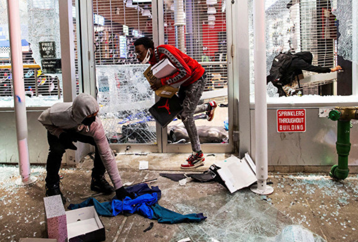 Экспроприация или грабёж по-афроамерикански