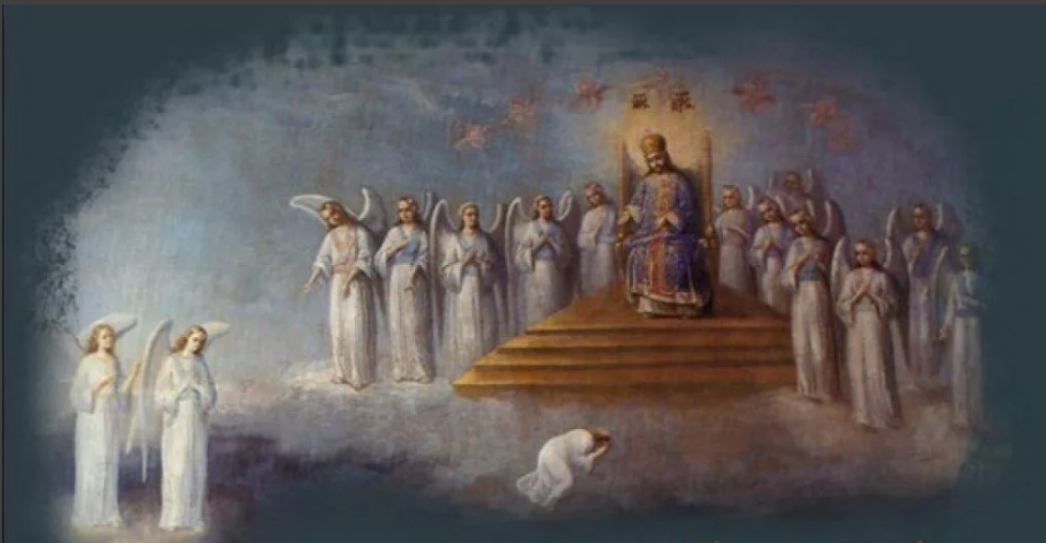 Поклонение души Христу