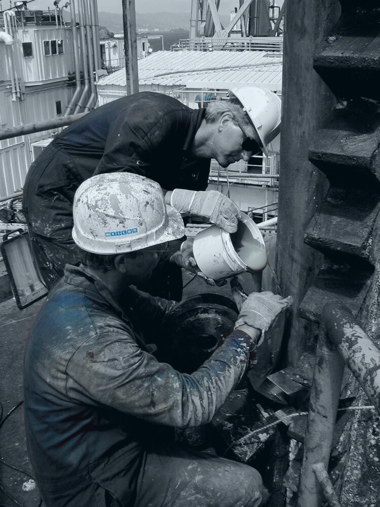 Восстановление изношенной поверхности с помощью металлополимеров