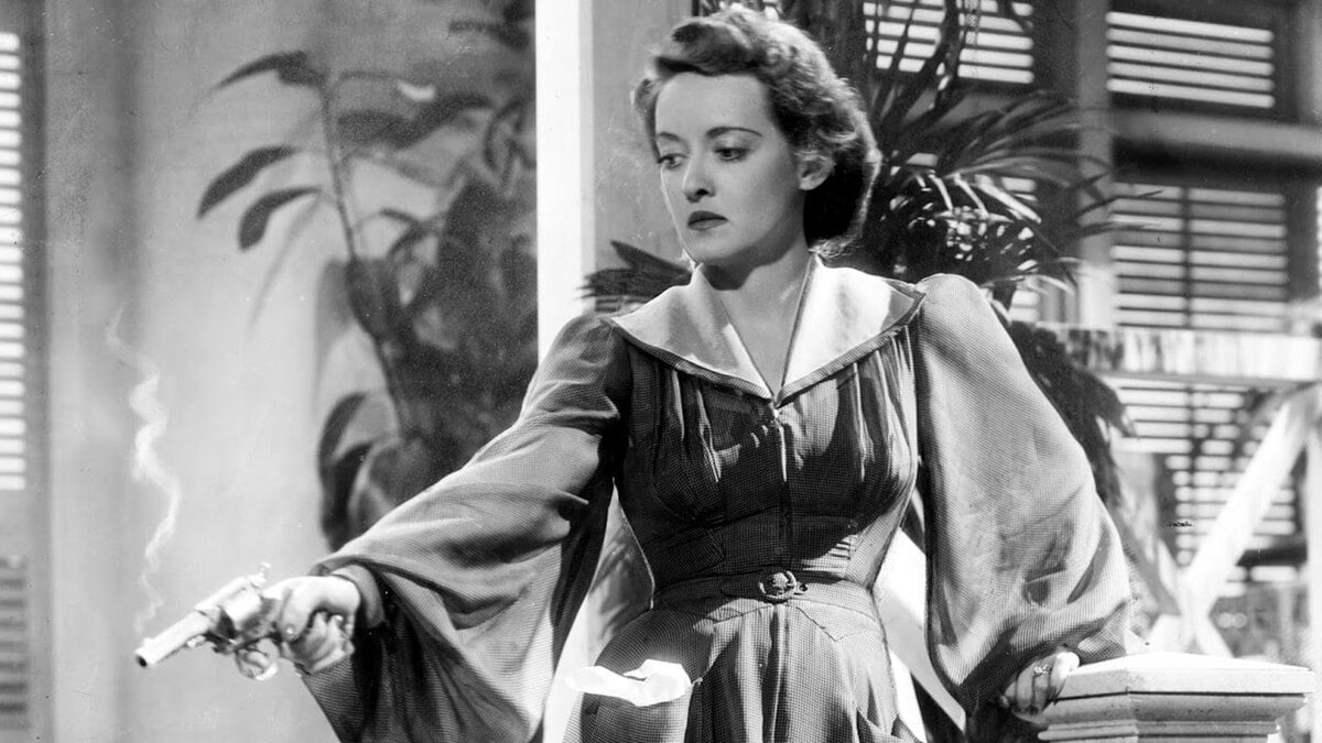 "Письмо", 1940 год, реж. Уильям Уайлер. Мой первый фильм с Бетт Дэвис.