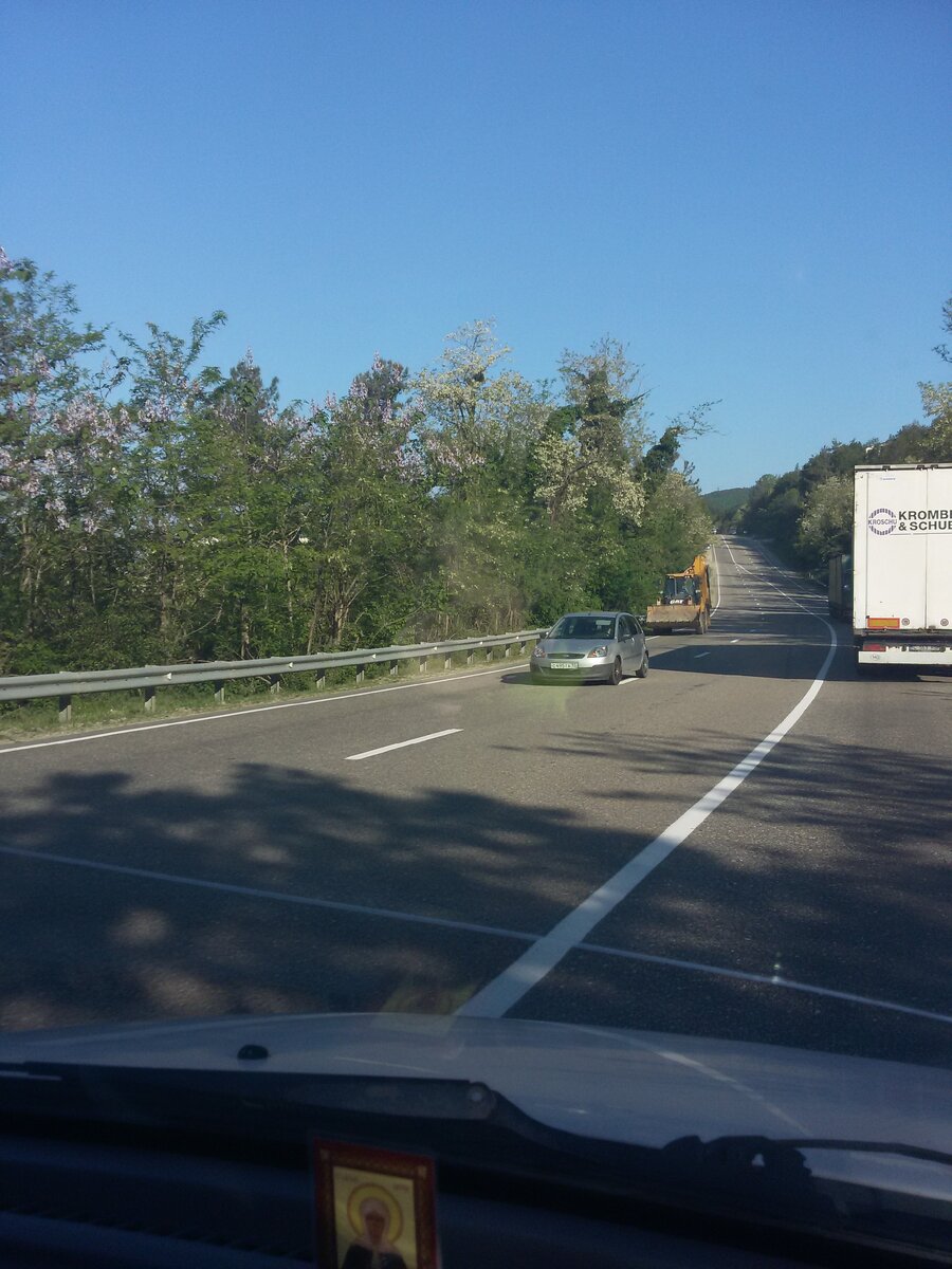  где-то  на перевале под Джубгой