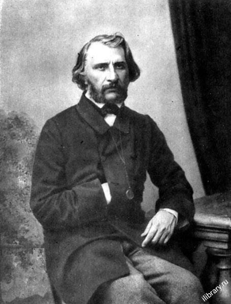 И. С. Тургенев. Фотография А. Бергнера, ,1856 год