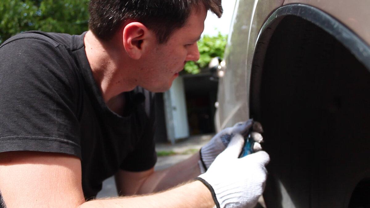 Замена задних амортизаторов Chevrolet Aveo