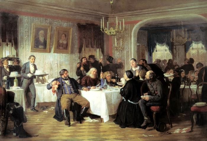 "Купеческие поминки"