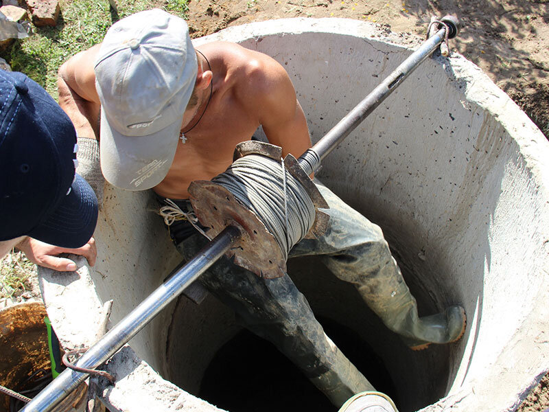 Как мы чистим колодцы