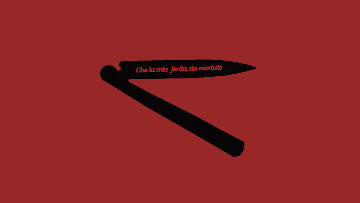 «Пусть все твои раны будут смертельными»-так гласит надпись на лезвии корсиканского кортика для вендетты. 