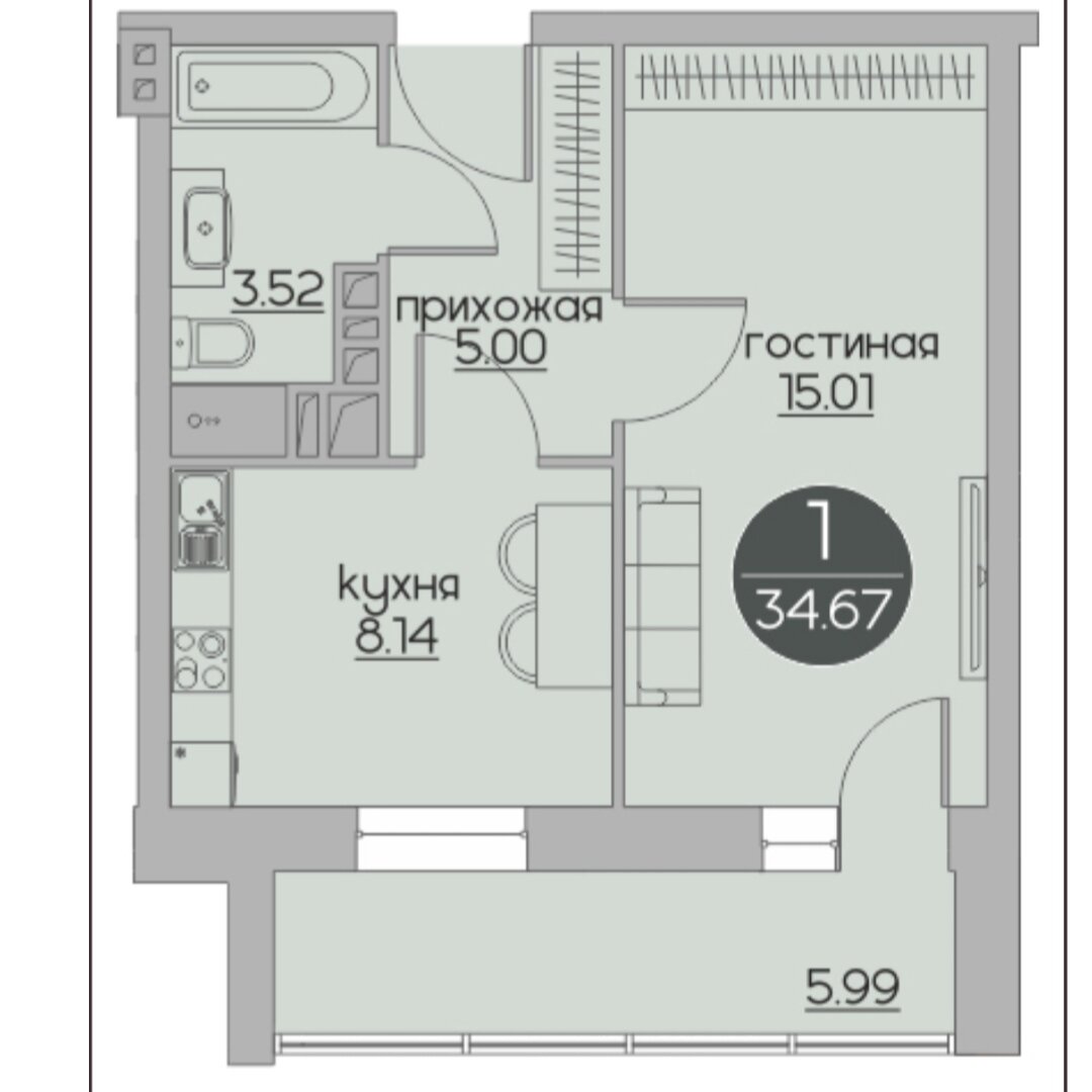 Планировка моей квартиры