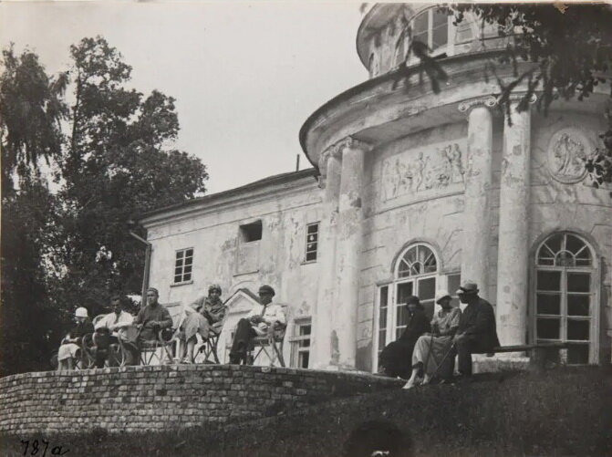 Покровское-Стрешнево. Дворец в Елизаветине, 1924