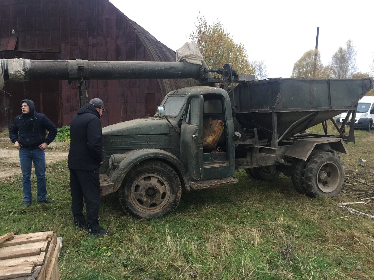 Обнаружили в деревне ГАЗ 51 с редкой установкой | Военные Путешествия | Дзен