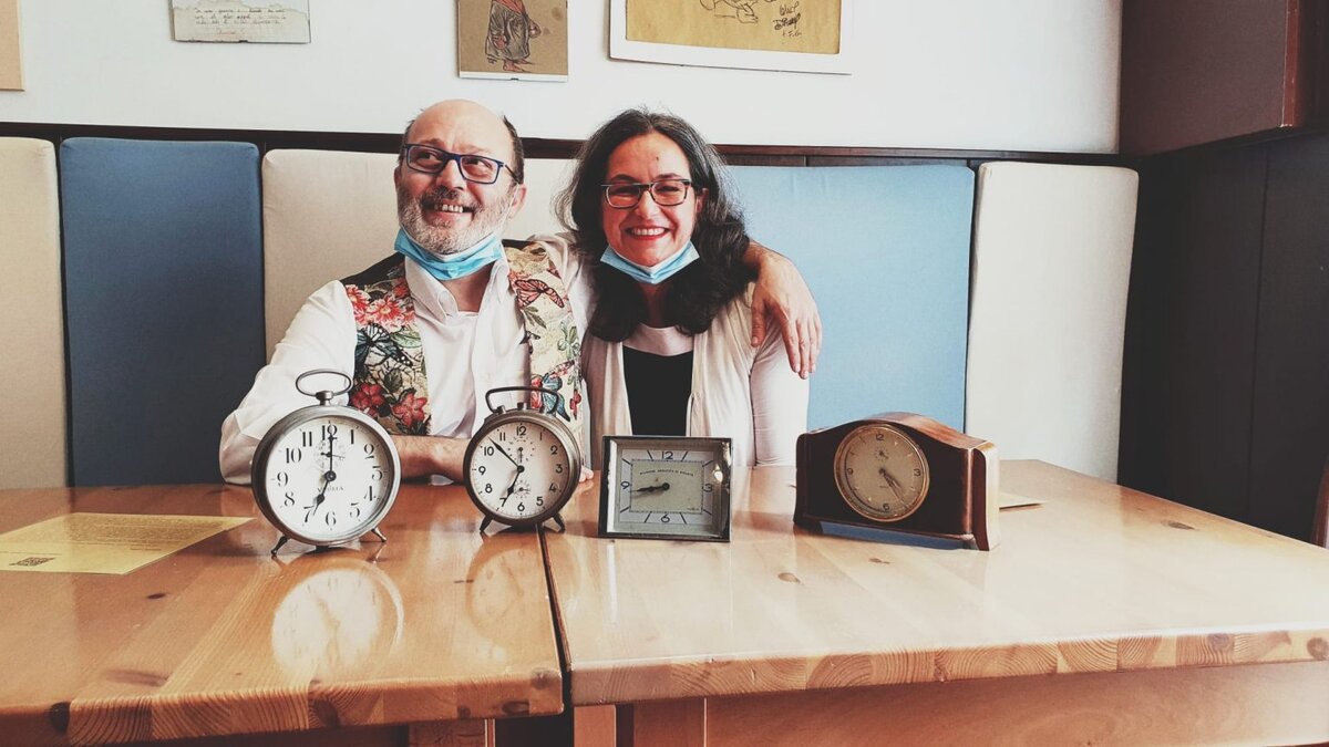 Мирко и Антонелла - владельцы остерии "Vagh in ufezzi" Фото с сайта ресторана https://www.vaghinufezzi.it