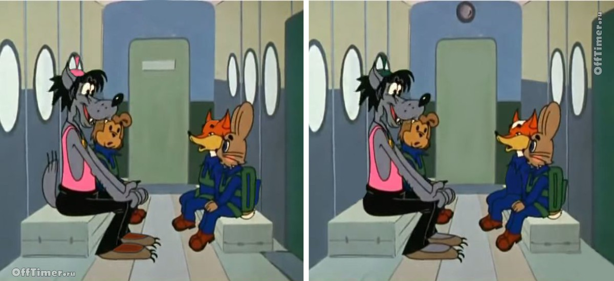 Всего замаскировано 10 отличий. Попробуйте найти их быстро, первоклассник справится за 2-3 минуты!