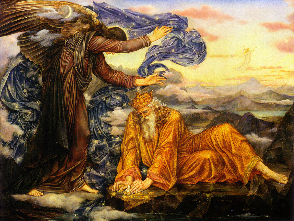 Evelyn De Morgan - Земной, 1897 (Earthbound, 1897) 