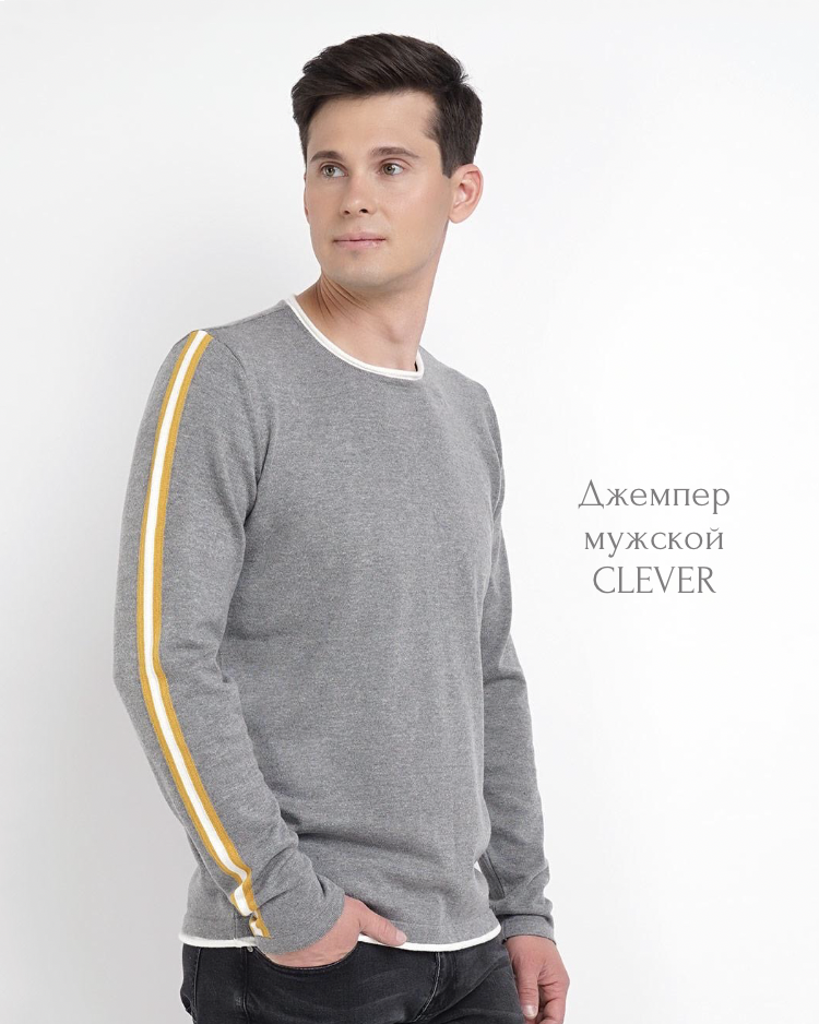 В карусели представлены примеры из мужской коллекции Осень-Зима 20/21 CLEVER. Артикул: 402911/18ха