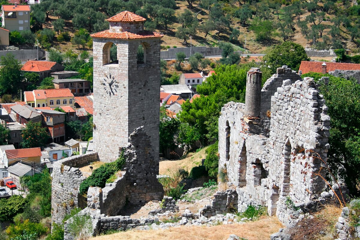Обзор Старого Бара в Черногории