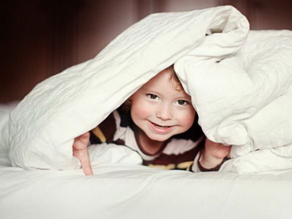 В уютном «сугробчике» даже самый неугомонный  непоседа будет ангельски спать на протяжении всей ночи.