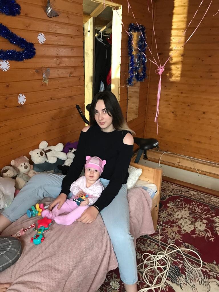 Ездили в гости на днях к дяде)
