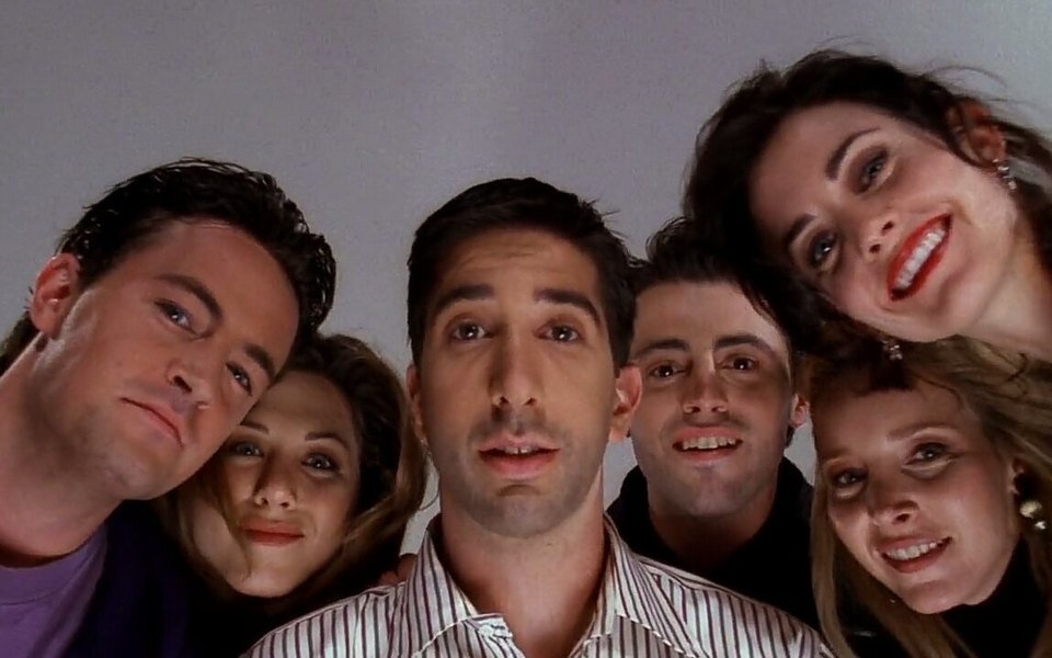 Скриншот из сериала "Друзья"