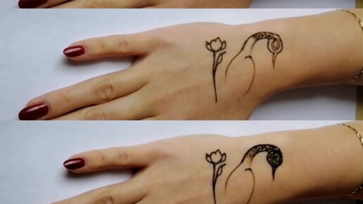 Как сделать татуировку хной в домашних условиях (3 фото)