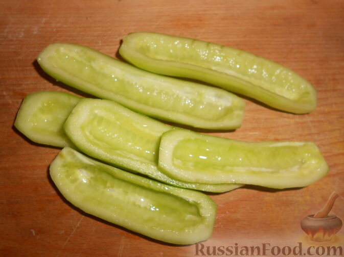 Жареные огурцы по-Китайски