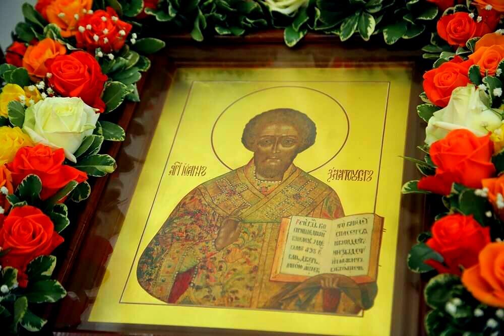 Икона святого Иоанна Златоуста. Фото из открытого источника.