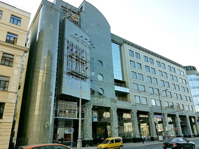 Центр им. Вс. Мейерхольда: облицовка хибинитом, Москва