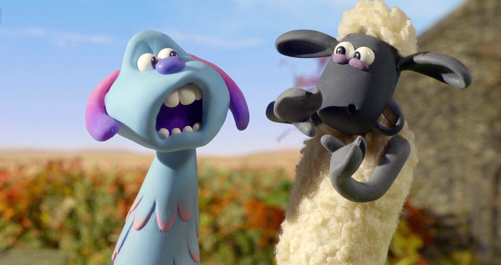 В новом мультике под патронированием Ника Парка два главных персонажа - инопланетянин Лу-Ла и барашек Шон