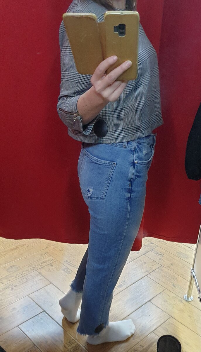 Джинсы в секонд хенде