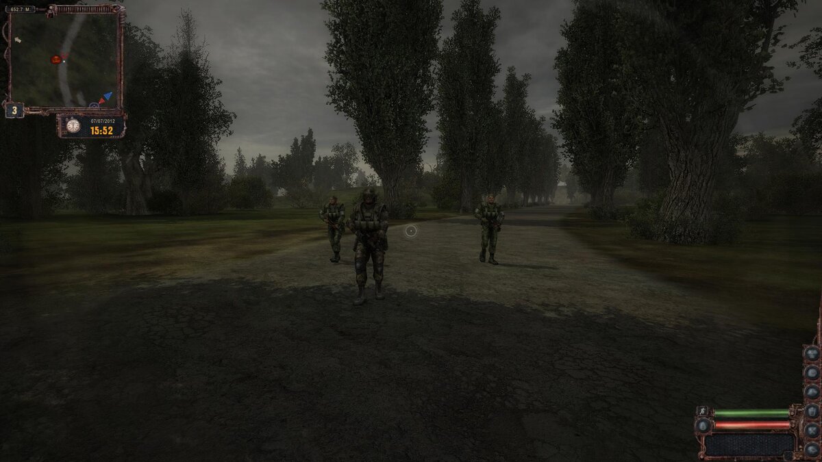 Этот блок пост охраняет учёных от набегов мутантов и бандитов.