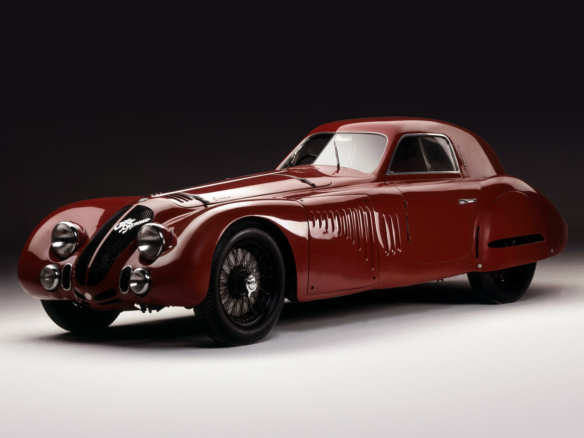 У модели 8C 2900B Le Mans Speciale 1938 года коэффициент аэродинамического  сопротивления составляет всего 0,38. | В ГАРАЖЕ | Дзен