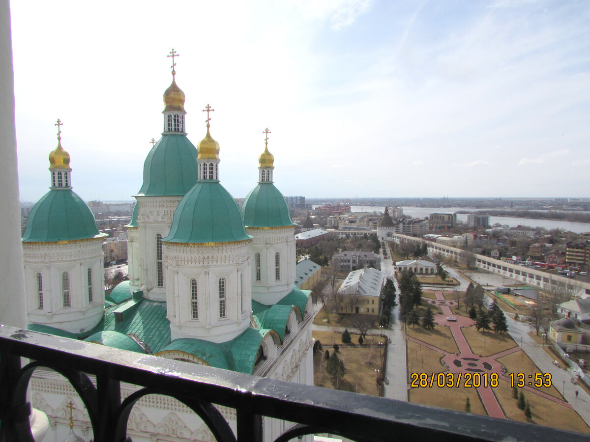 Волга с Кремлем Астрахань
